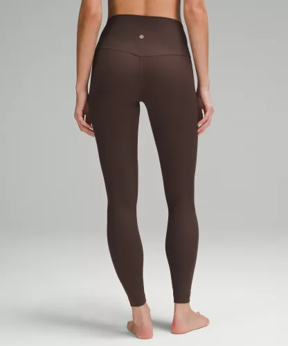lulu Align High-Rise Ribbed Pant 28"