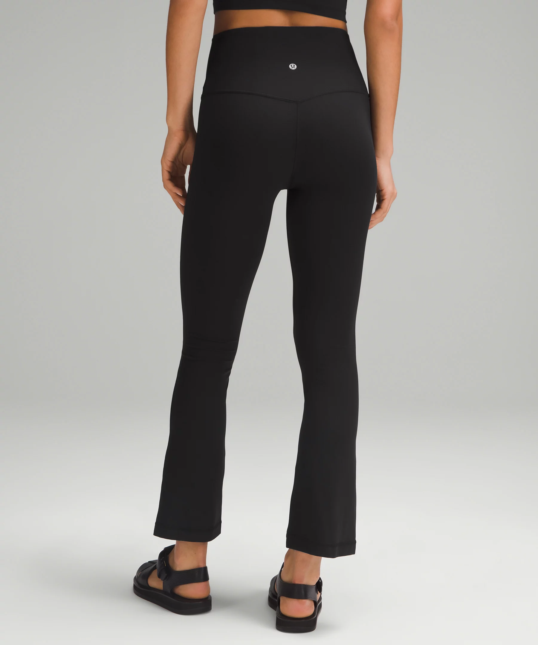lulu Align High-Rise Mini-Flare Pant Extra Short