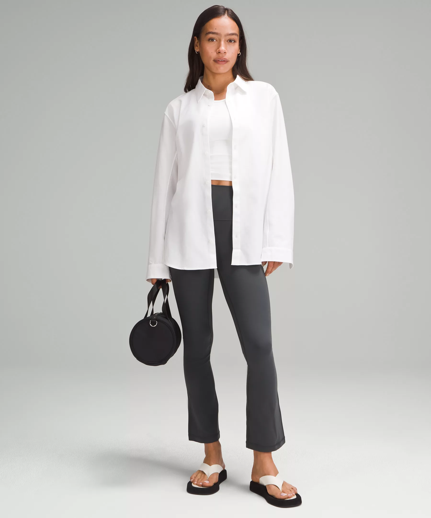 lulu Align High-Rise Mini-Flare Pant Extra Short