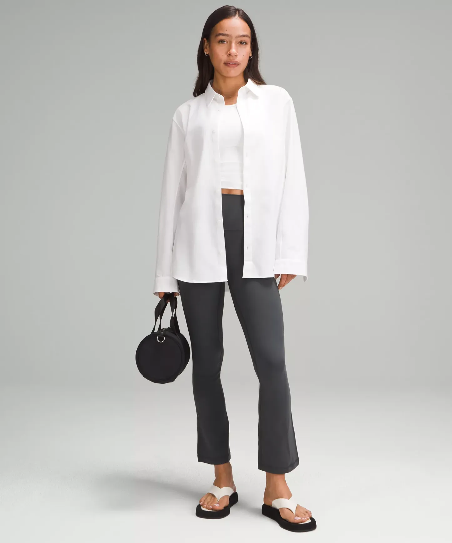lulu Align High-Rise Mini-Flare Pant Extra Short