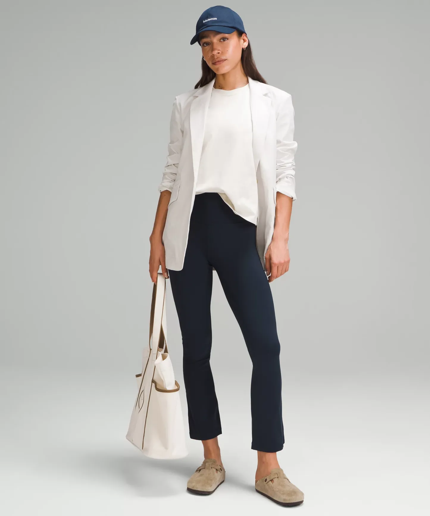 lulu Align High-Rise Mini-Flare Pant Extra Short