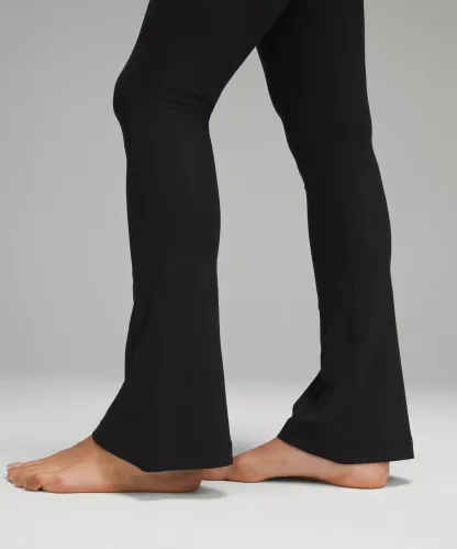 lulu Align Ribbed Mini-Flare Pant Extra Short