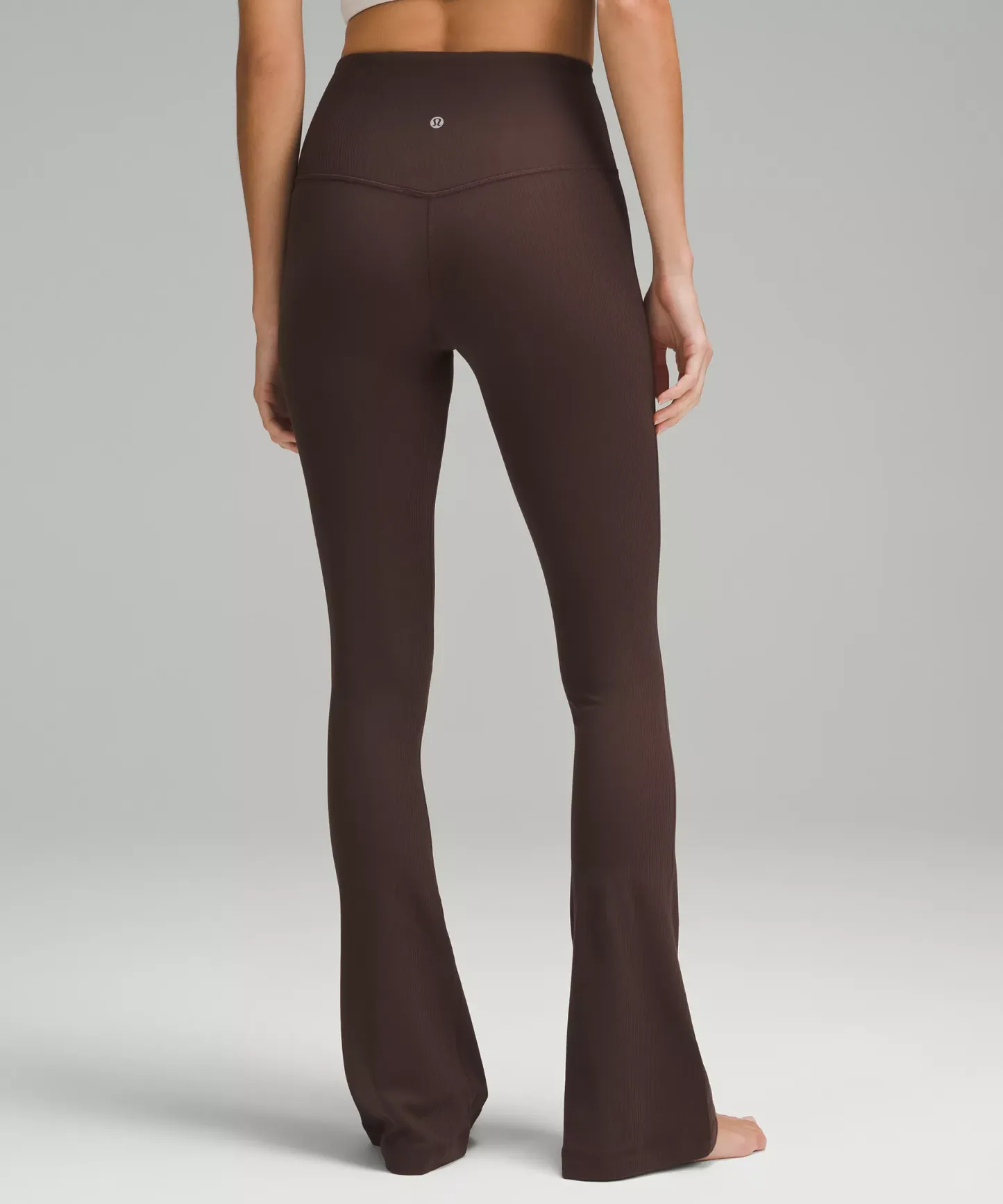 lulu Align Ribbed Mini-Flare Pant Extra Short