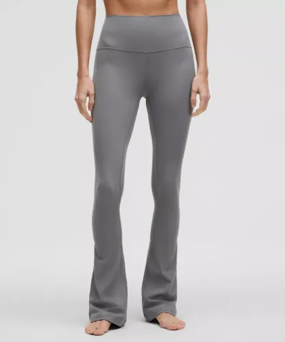 lulu Align High-Rise Ribbed Mini-Flare Pant Regular