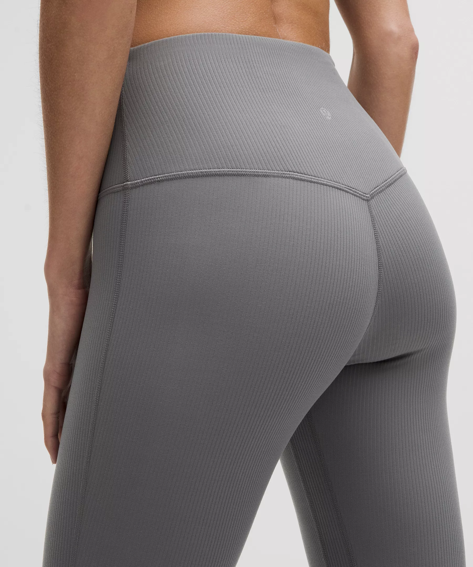 lulu Align High-Rise Ribbed Mini-Flare Pant Regular