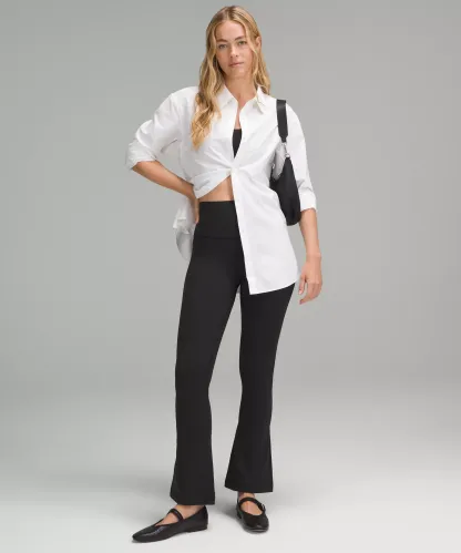 lulu Align High-Rise Mini-Flare Pant Short