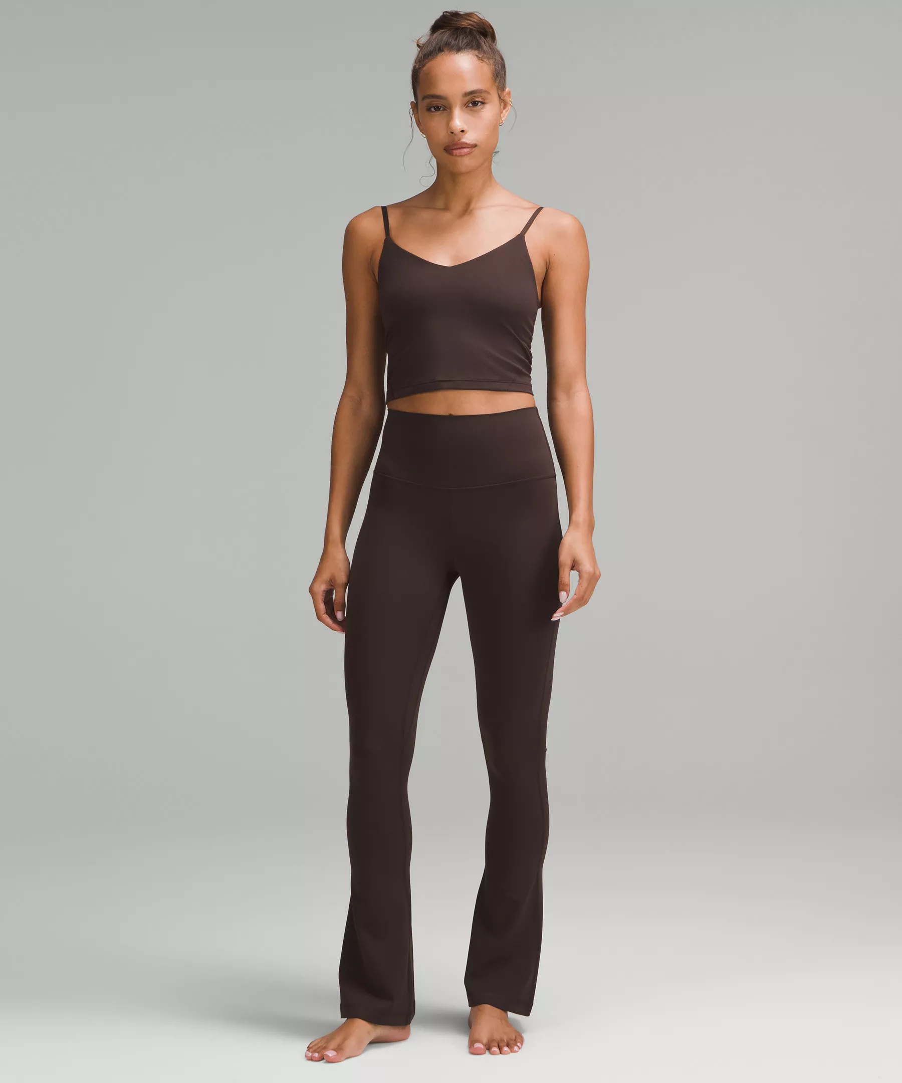 lulu Align High-Rise Mini-Flare Pant Short