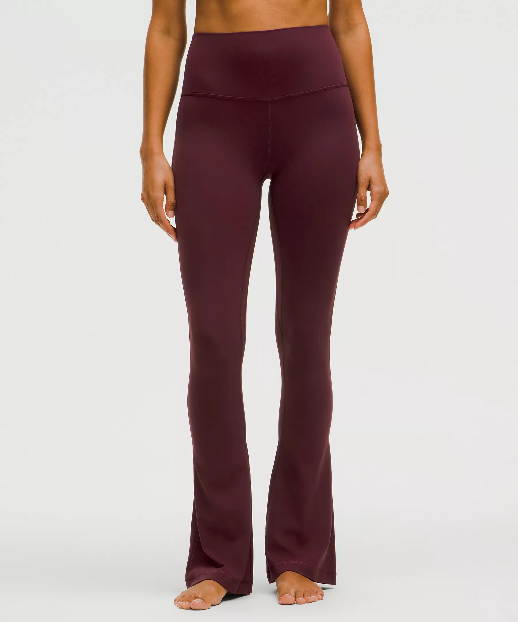 lulu Align High-Rise Mini-Flare Pant Short