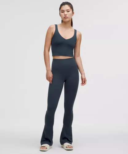 lulu Align High-Rise Mini-Flare Pant Short