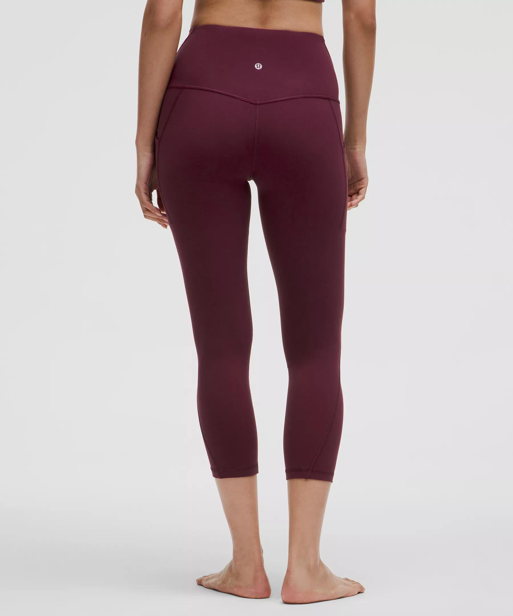 lulu Align High-Rise Crop with Pockets 23"