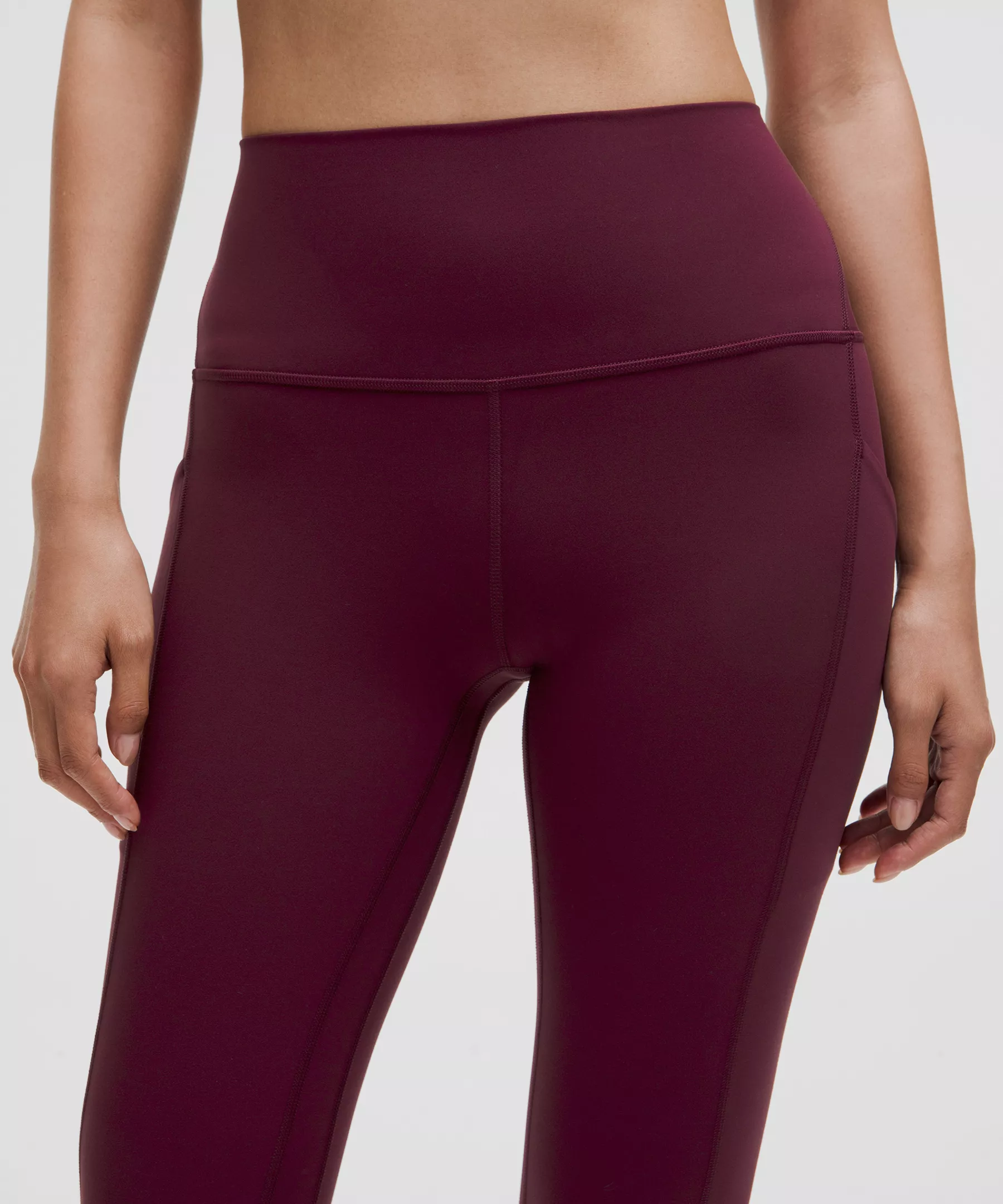 lulu Align High-Rise Crop with Pockets 23"