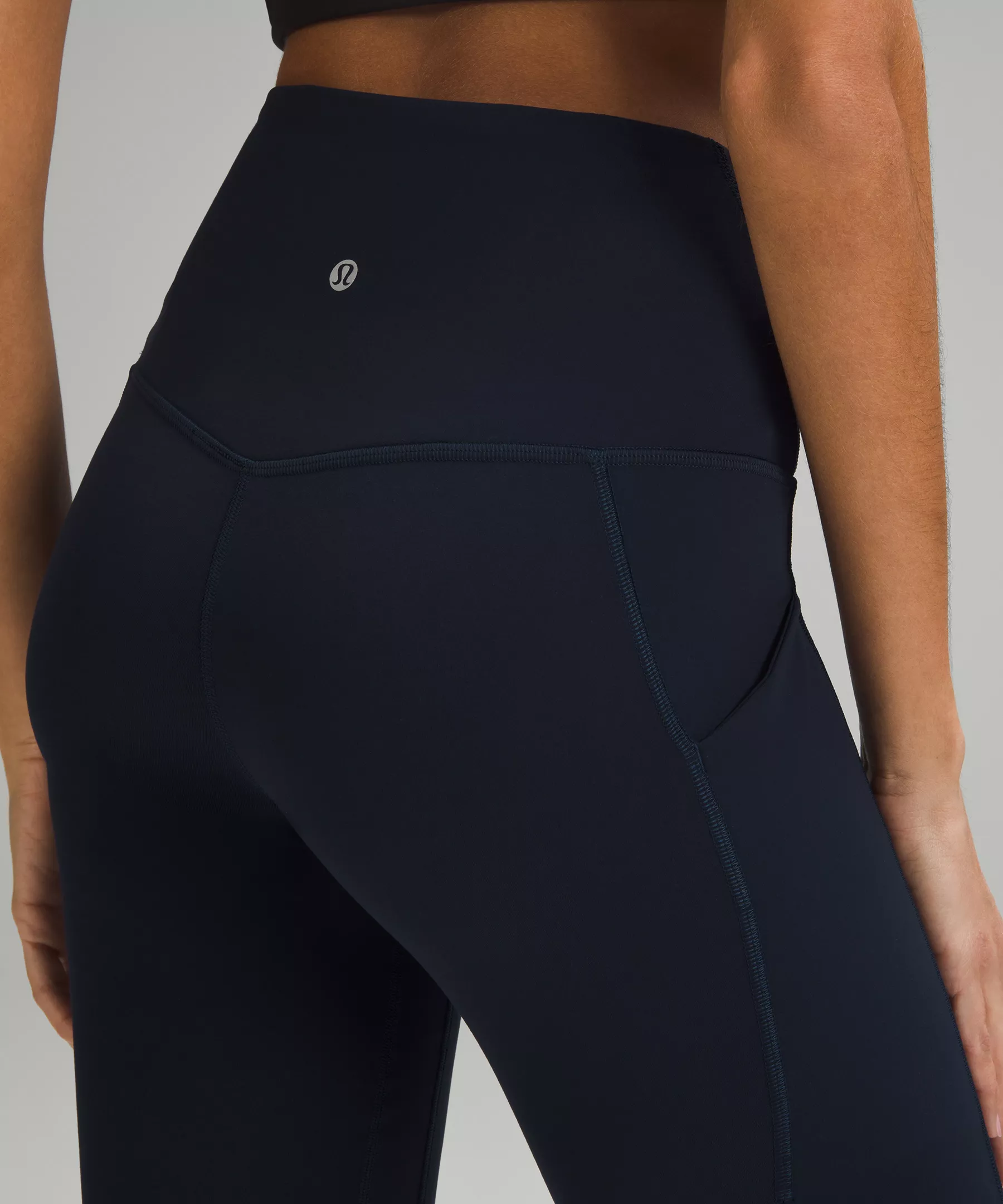 lulu Align High-Rise Crop with Pockets 23"