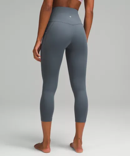 lulu Align High-Rise Crop with Pockets 23"