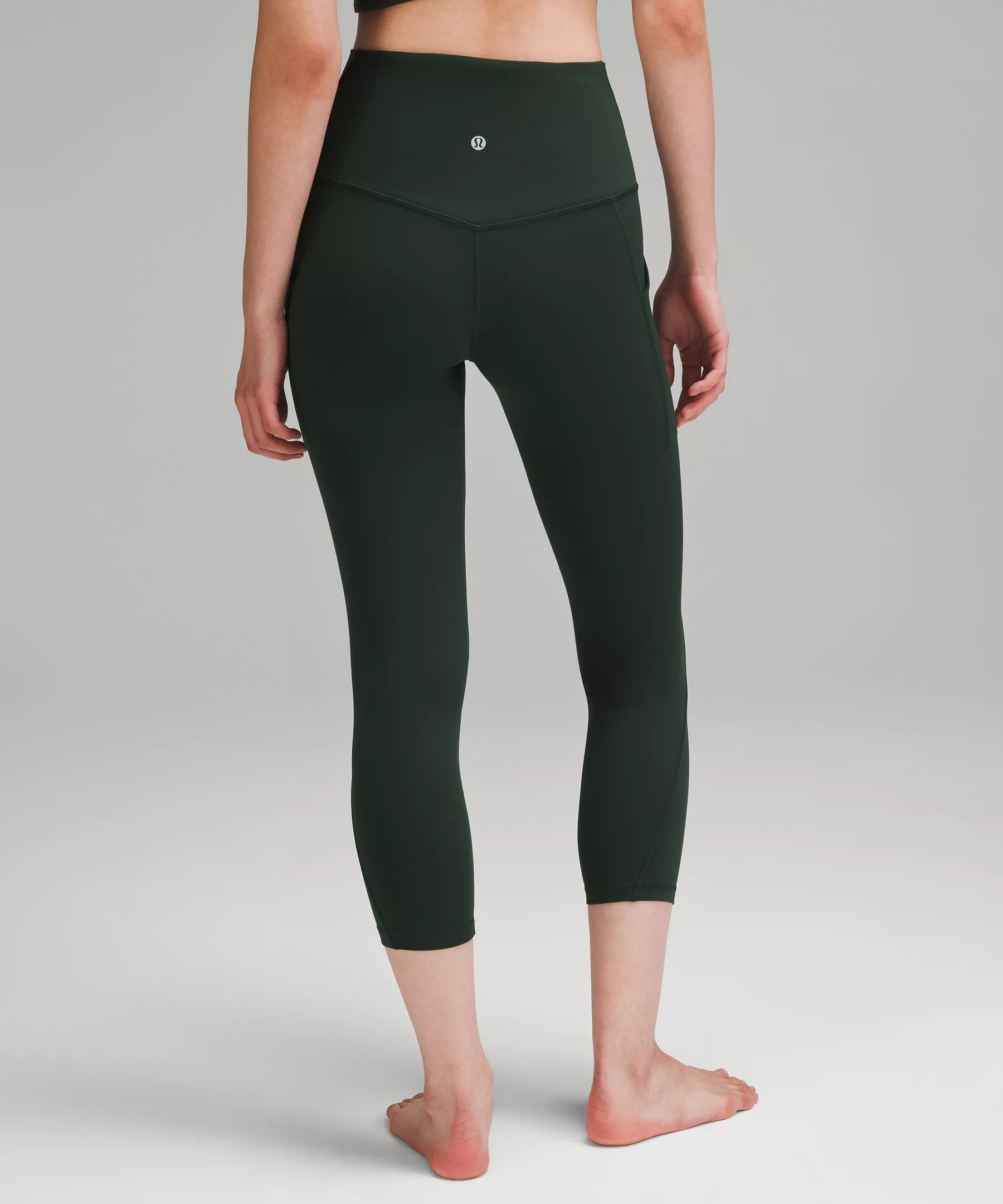 lulu Align High-Rise Crop with Pockets 23"