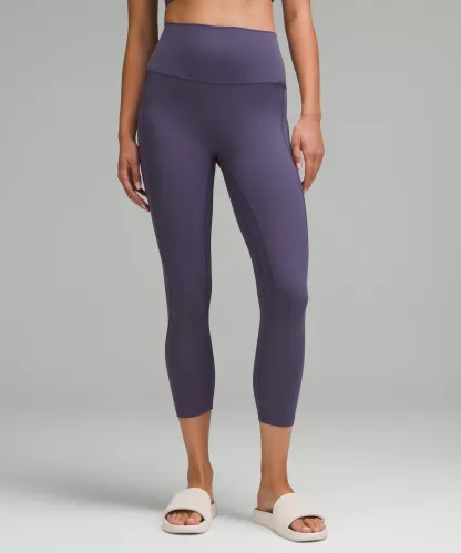 lulu Align High-Rise Crop with Pockets 23"