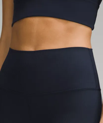 lulu Align High-Rise Ribbed Crop 23"