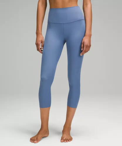 lulu Align High-Rise Ribbed Crop 23"