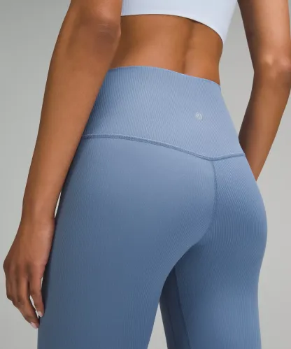 lulu Align High-Rise Ribbed Crop 23"