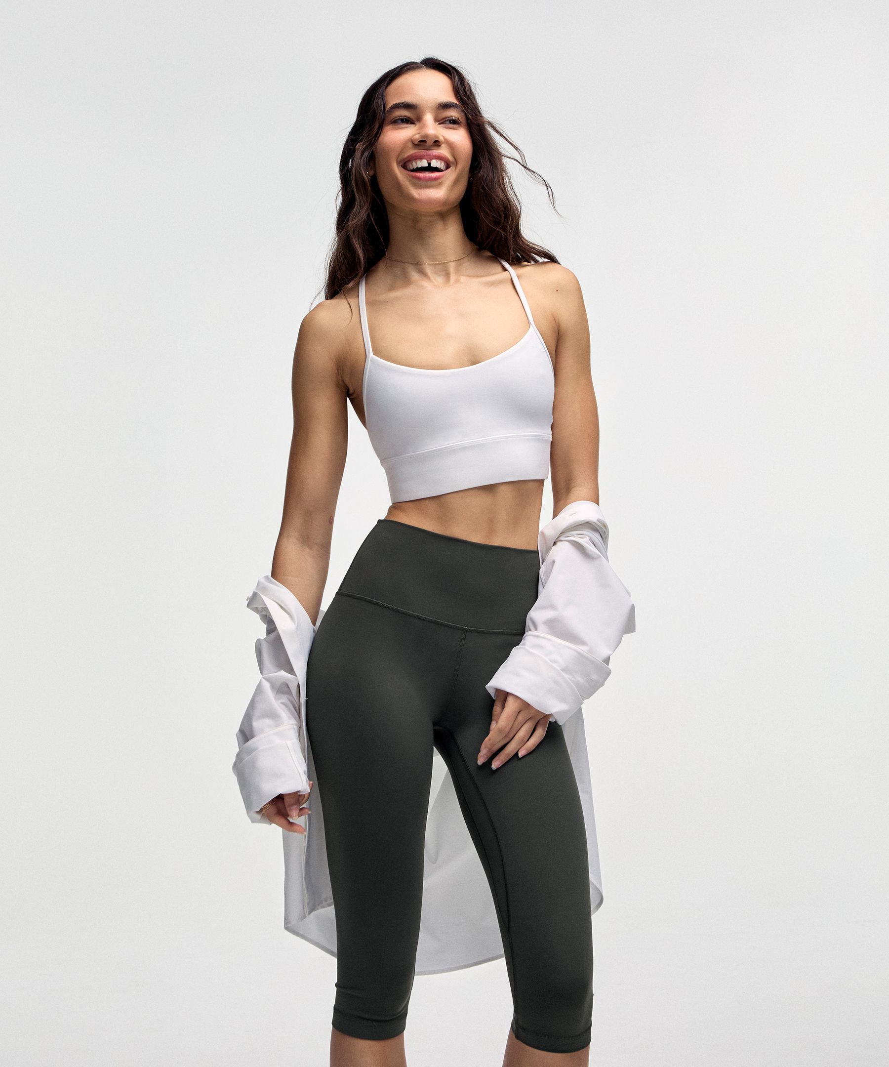 lulu Align High-Rise Crop 17"