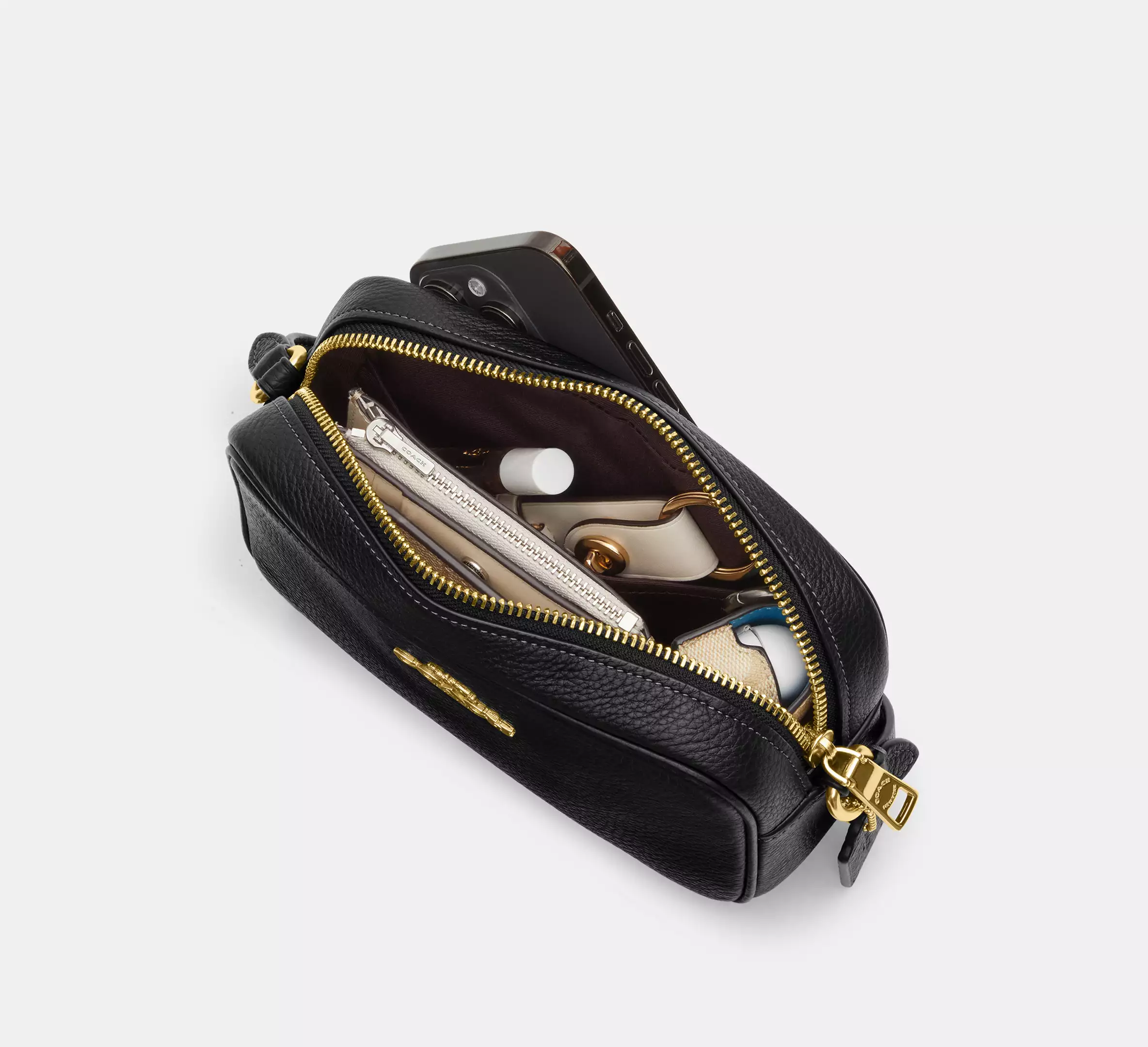 Mini Camera Bag In Signature Canvas