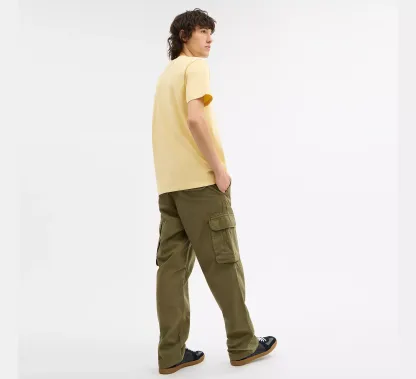 X Peanuts Charlie Brown Signature Square T Shirt In Organic Cotton