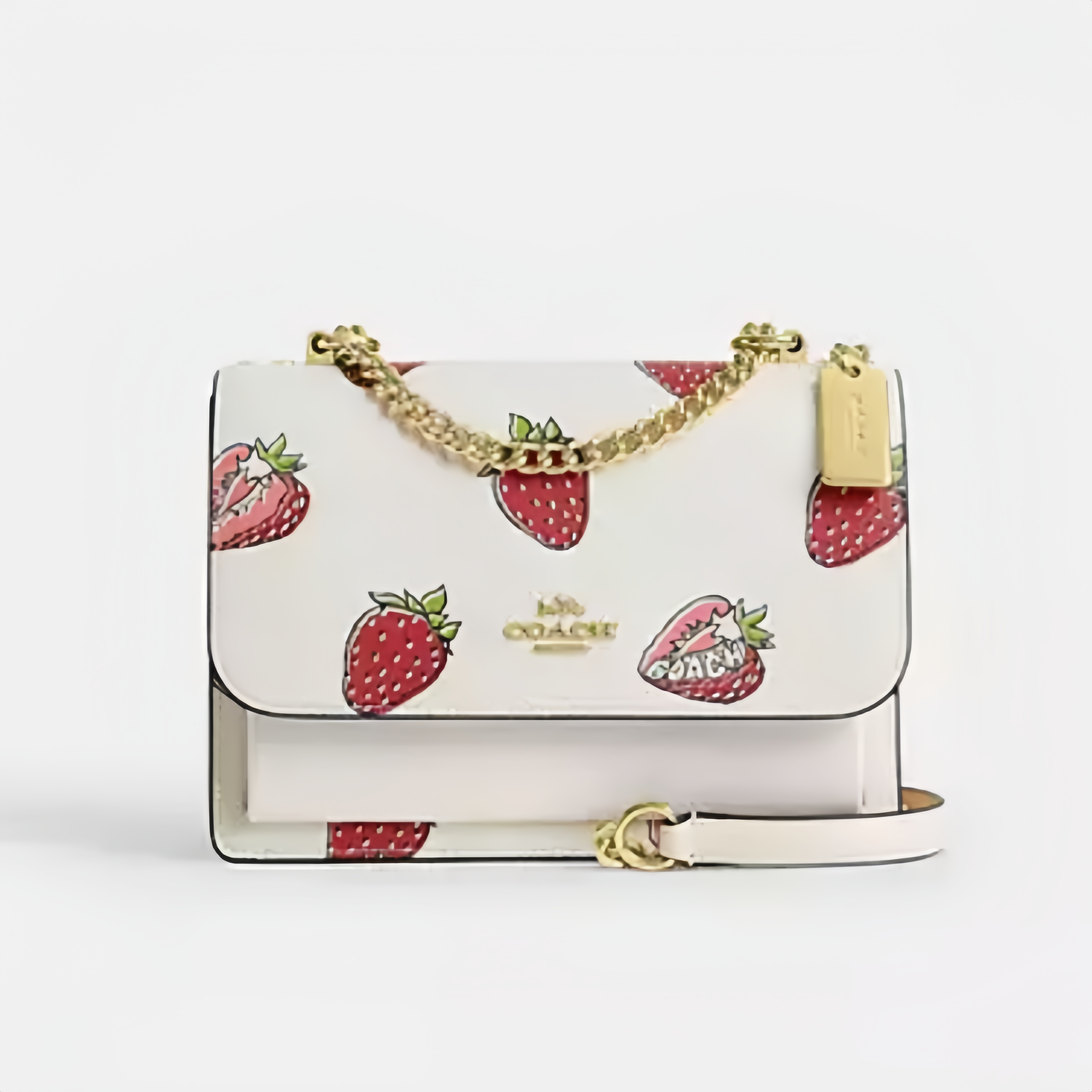Klare Crossbody Bag With Wild Strawberry Print