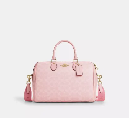 Rowan Large Satchel Bag In Signature Canvas