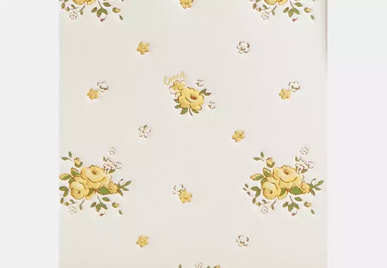 Mollie Tote Bag With Floral Print