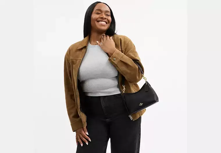 Laurel Small Shoulder Bag With Seahorse Charm