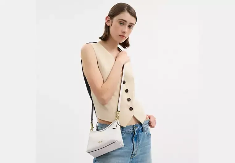 Laurel Small Shoulder Bag With Seahorse Charm