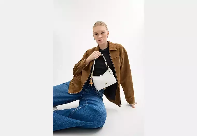 Laurel Small Shoulder Bag With Seahorse Charm