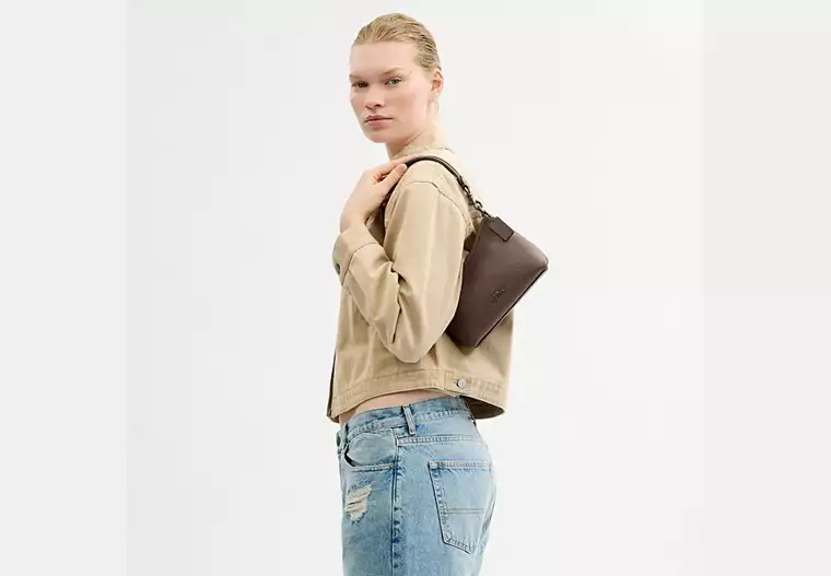 Laurel Small Shoulder Bag With Seahorse Charm