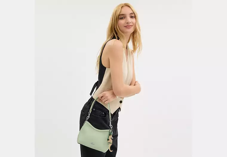 Laurel Small Shoulder Bag With Seahorse Charm