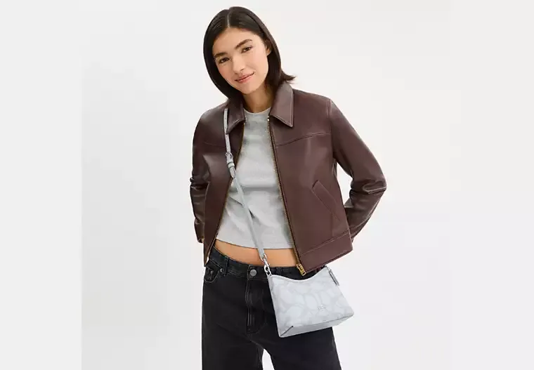 Laurel Small Shoulder Bag With Seahorse Charm