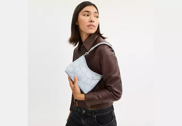 Laurel Small Shoulder Bag With Seahorse Charm