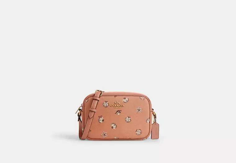 Jamie Camera Bag With Shell Print