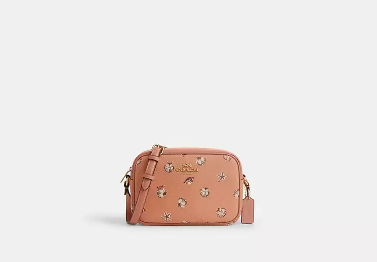 Jamie Camera Bag With Shell Print