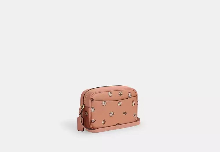 Jamie Camera Bag With Shell Print