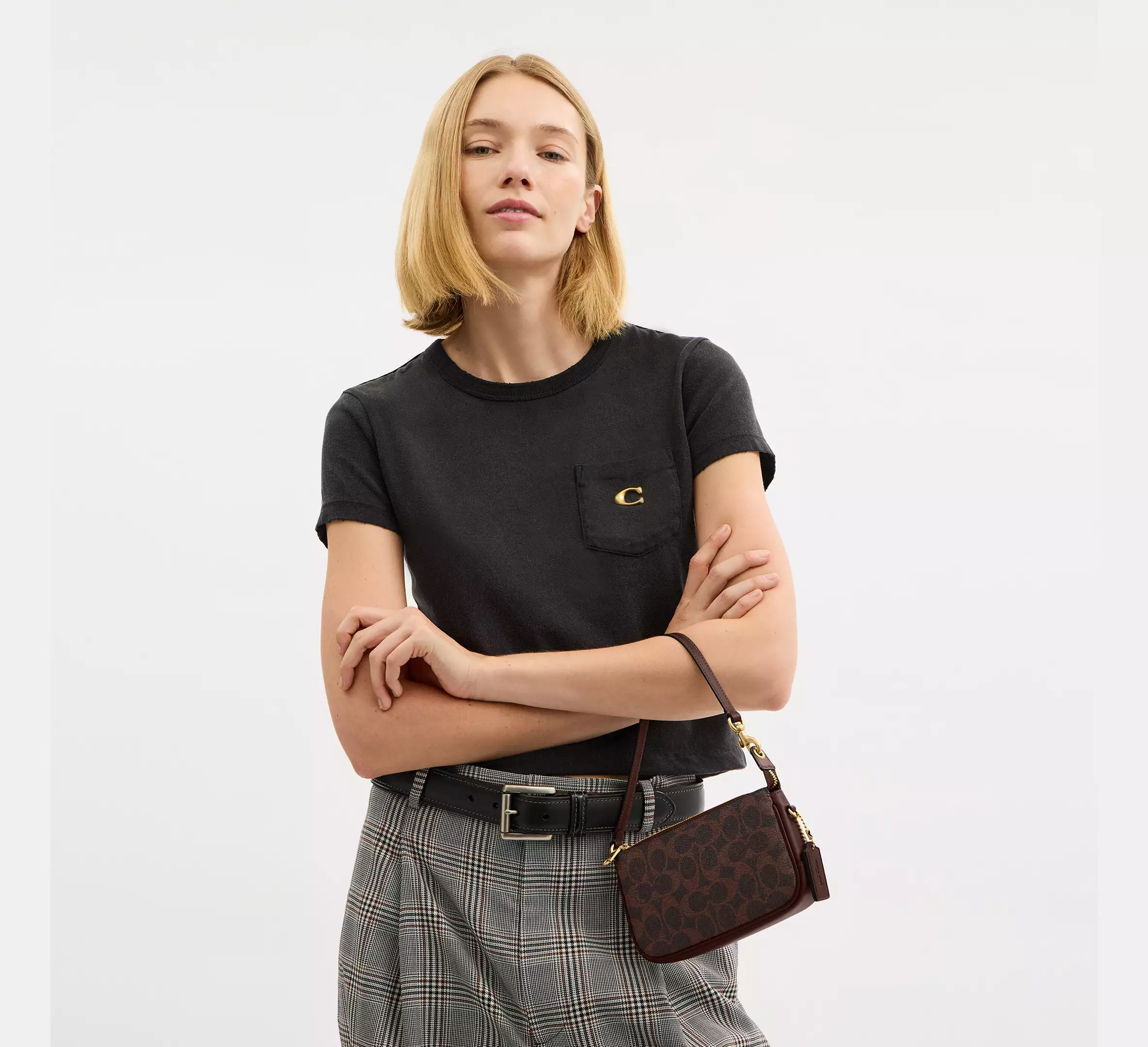 Plaza Bag 18 In Signature Canvas