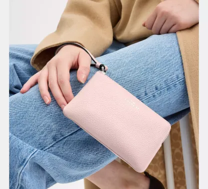 Corner Zip Wristlet