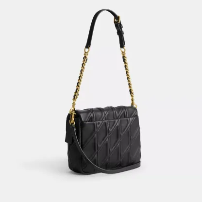 Times Square Tabby Shoulder Bag With Quilting