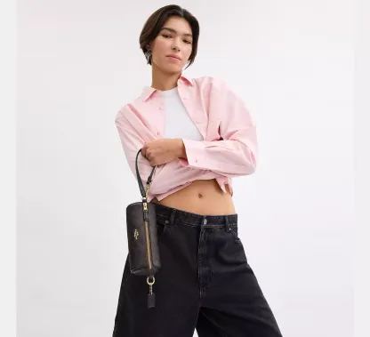 Nolita Barrel Bag In Signature Canvas