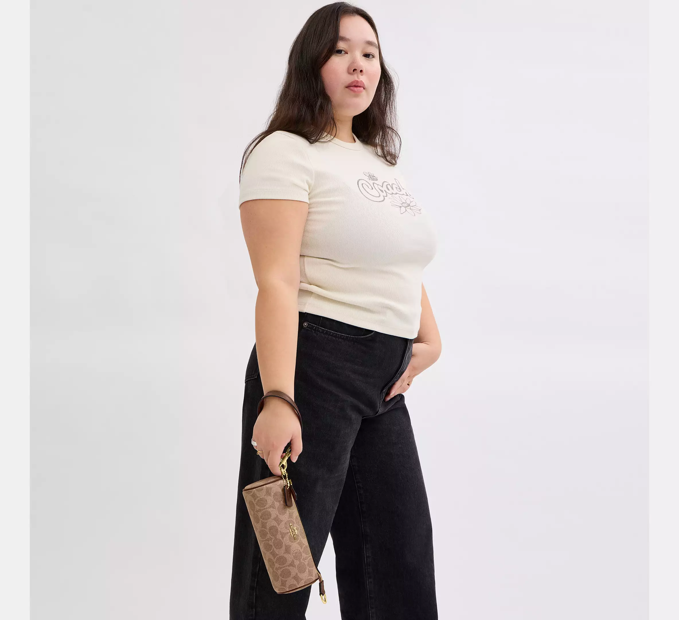 Nolita Barrel Bag In Signature Canvas