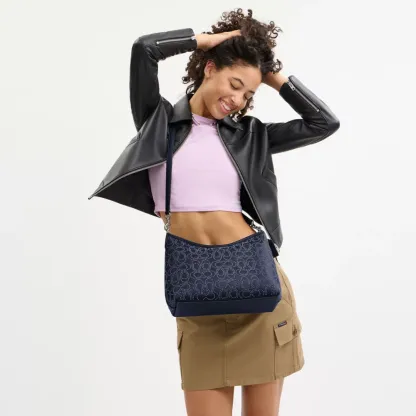 Laurel Shoulder Bag With Signature Rivets