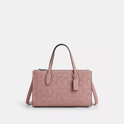 Nina Small Tote Bag With Signature Rivets