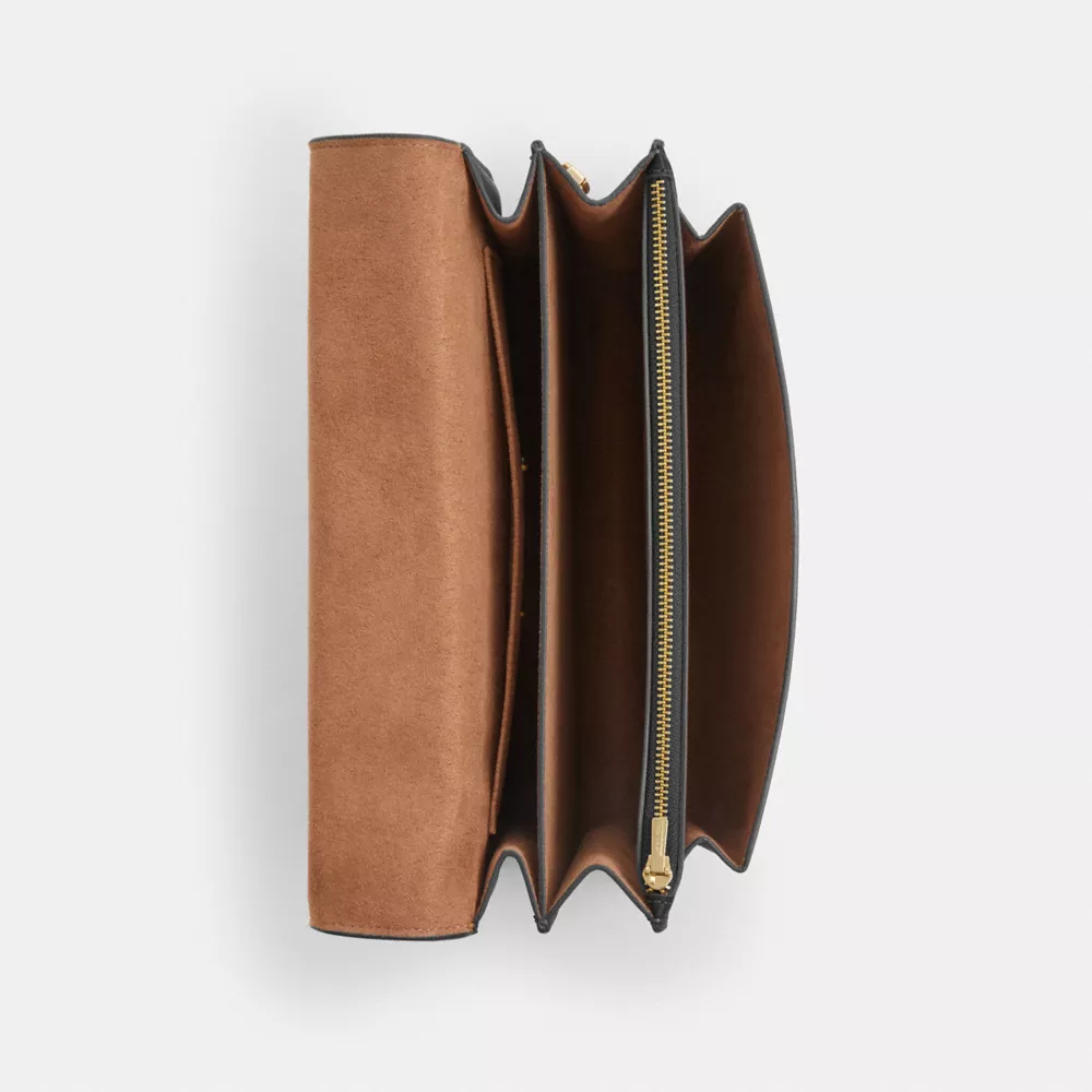  Klare Top Handle Bag In Signature Canvas