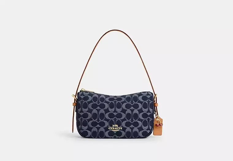 Kailey Shoulder Bag In Signature Denim