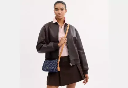 Kailey Shoulder Bag In Signature Denim