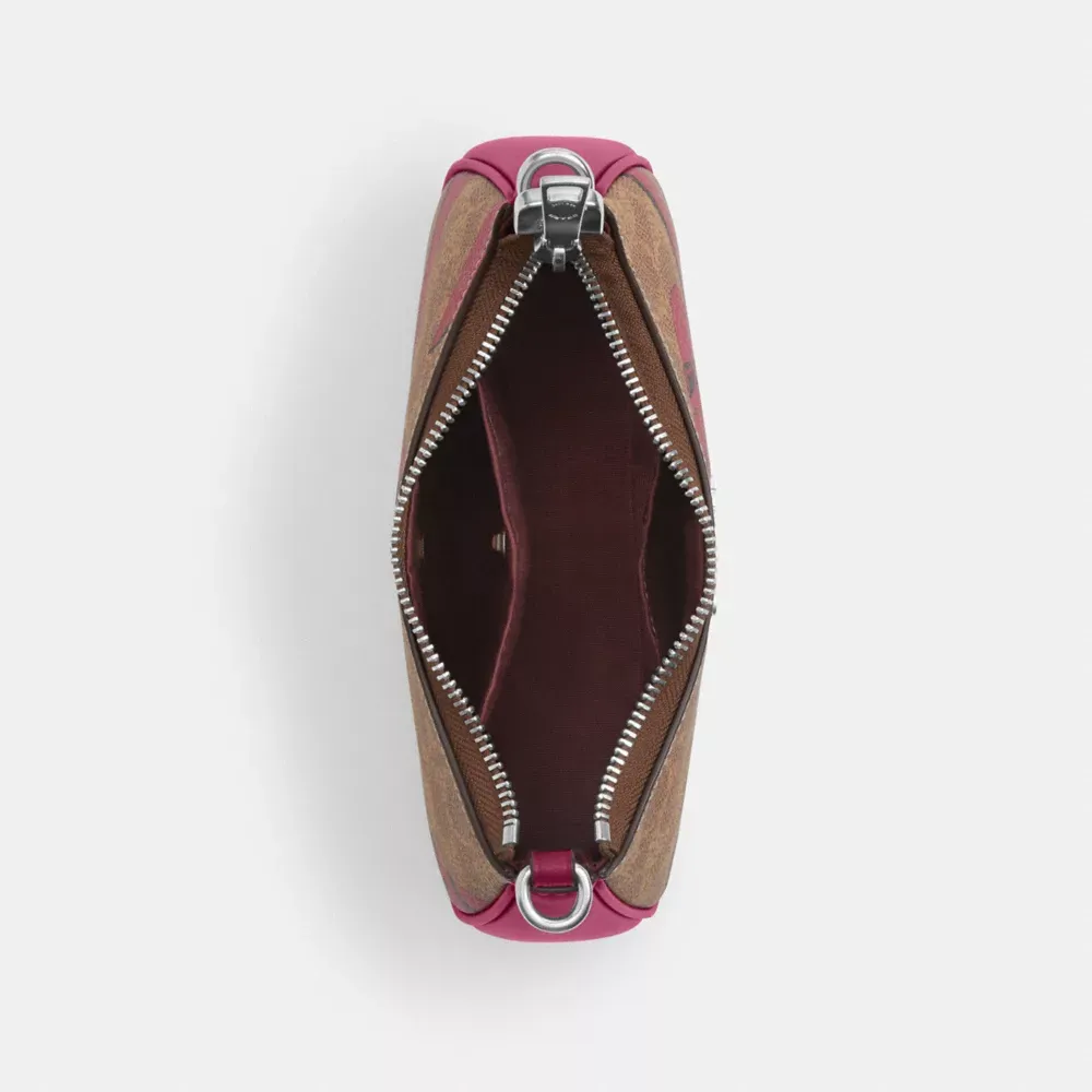 Teri Mini Crossbody Bag In Signature Canvas With Bow Print