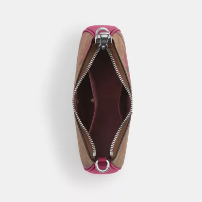 Teri Mini Crossbody Bag In Signature Canvas With Bow Print